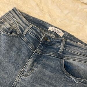 NWOT, Judy Blue, no distressing, unique front yoke